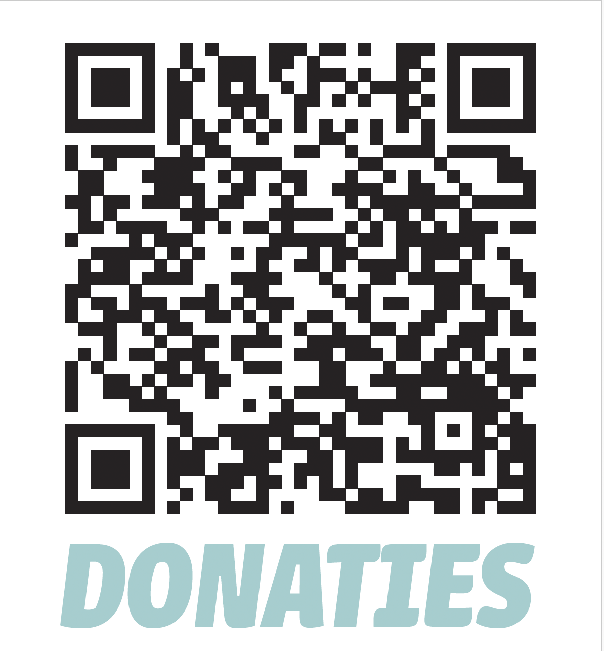 QR-code voor donaties aan Museum Spellenwereld